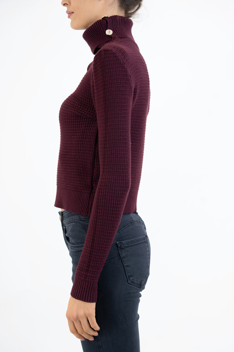 Maglia GoldKeyhole in misto viscosa