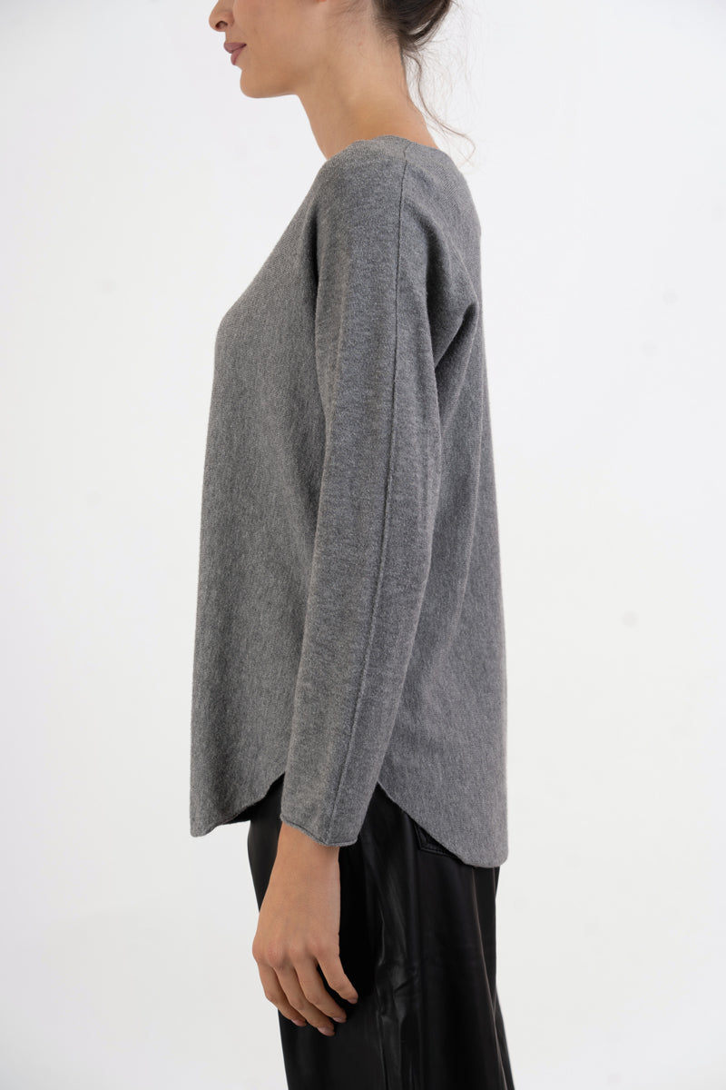 Maglia SoftVibe in misto viscosa scollo a V