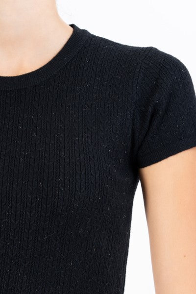 Maglia treccina chic