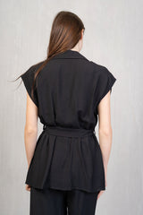 Completo tela di viscosa Gilet e Pantalone