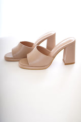 Sandalo tacco quadro 10cm