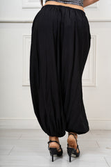 Pantalone Aladin in Viscosa Fiammata Made in Italy
