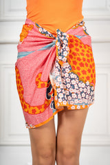 Gonna Pareo Bengala in 100% Viscosa Made in Italy