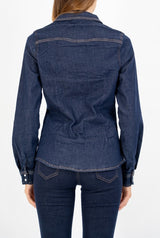 Camicia Denim SlimFit Snap