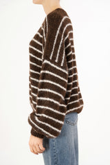 Maglione Soft Lines over a righe