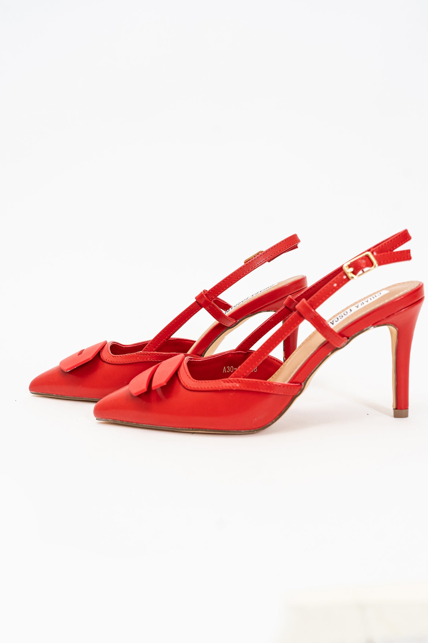 Décolleté Slingback con Fiocco – Rosso Passione