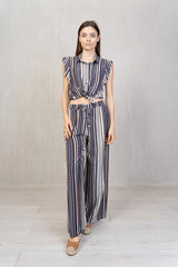 Camicia Fantasia righe in Viscosa