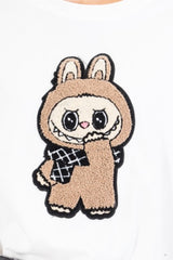 Maglia Over Labubu Patch