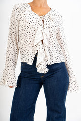 Blusa DotBloom con Rouge