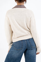 Cardigan SoftMood in misto lana con bottoni