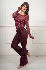 modella indossando Maglia Aveline colore