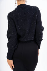 Maglia Sparkle con Micro Paillettes