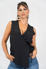Gilet Easy Wrap in viscosa leggera