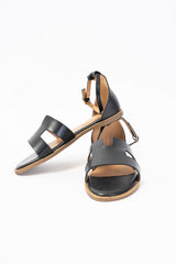 Sandalo Nero H-Cut