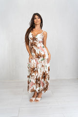 Abito lungo Blooming Sand