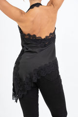 Top Satin LaceBack