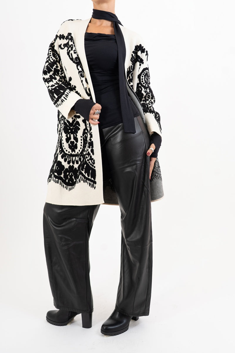 Cardigan Kimono JacquardCardigan Kimono Jacquard