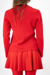 modella indossando Blazer Soft Tailor in misto viscosa colore