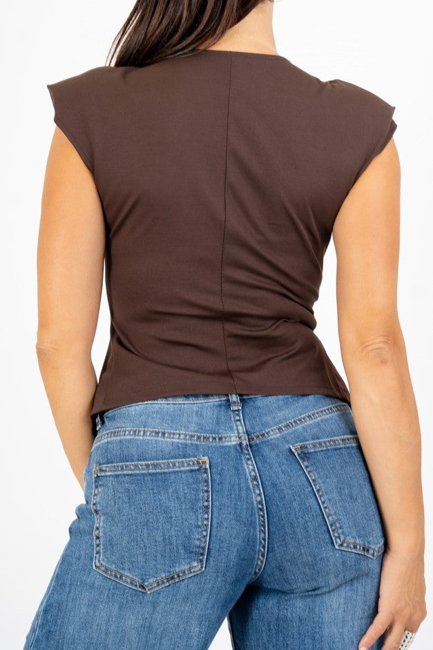 Power Shoulders Gilet