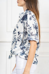 Camicia fantasia Tropical Ink in cotone