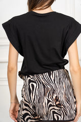 T-shirt Gioiello Spalla Scoperta