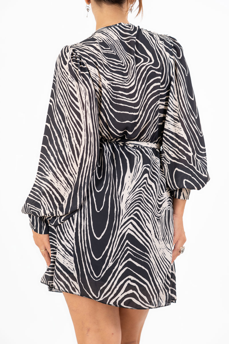 Abito in georgette WildZebra