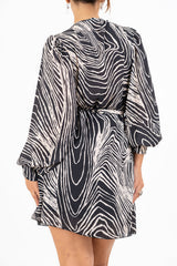 Abito in georgette WildZebra