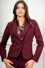 Giacca Belgravia Borgogna