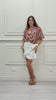 Camicia Savana in tencel velato a fantasia