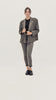 Top scollo all’americana in filato leggero