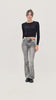 Jeans FlareCut Grigio