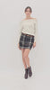 Minigonna PlaidChic in Bouclé
