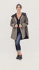 Giacca WoolMix con cappuccio