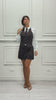 Camicia Kensington con cravatta marrone