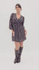 Abito Rigato Georgette Charm