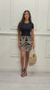 T-Shirt Crop Basic in Viscosa Elasticizzata