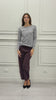 Jeans barrel Oriel Borgogna