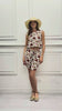 Completo floreale in viscosa con top e shorts coordinati Rusty Bloom