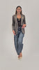 Giacca London Check con spilla