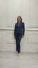 Pantalone Margot Flare Blu