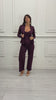 Pantalone Margot Palazzo Prugna