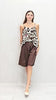 Bermuda Skirt Illusion in cotone con cintura
