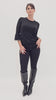 Maglia Pearl con maniche a trombetta