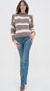 Maglione Wooly Stripe over a righe
