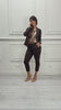 Pantalone Margot a sigaretta Marrone