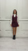 Minigonna shorts Elodie effetto portafoglio