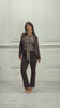Pantalone Margot Flare Marrone