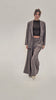 Top scollo all’americana in filato leggero
