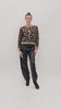 Maglione WildMood in misto lana leopardato