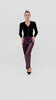Pantalone High Waist in Finta Pelle